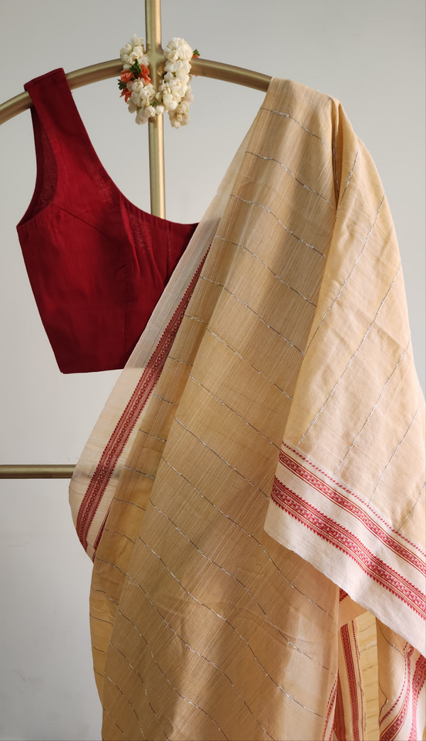 'CHANDIKA' Handwoven Cotton Ilkal Saree
