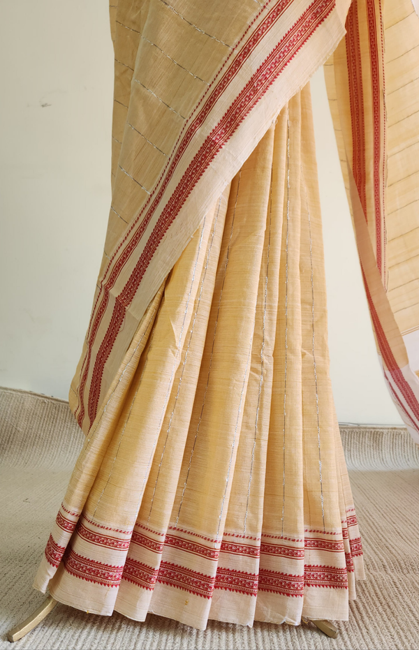 'CHANDIKA' Handwoven Cotton Ilkal Saree