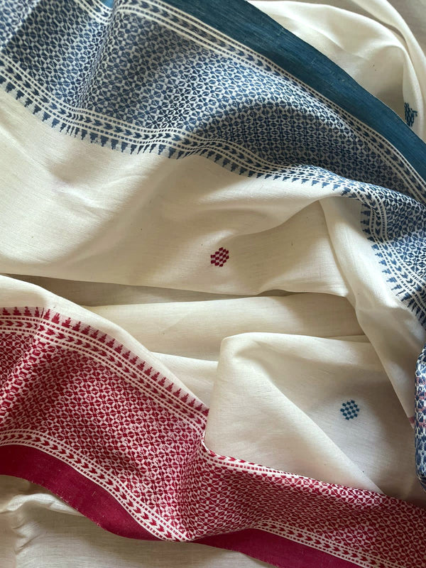 'TUSHARIKA' Handwoven Bengal Cotton