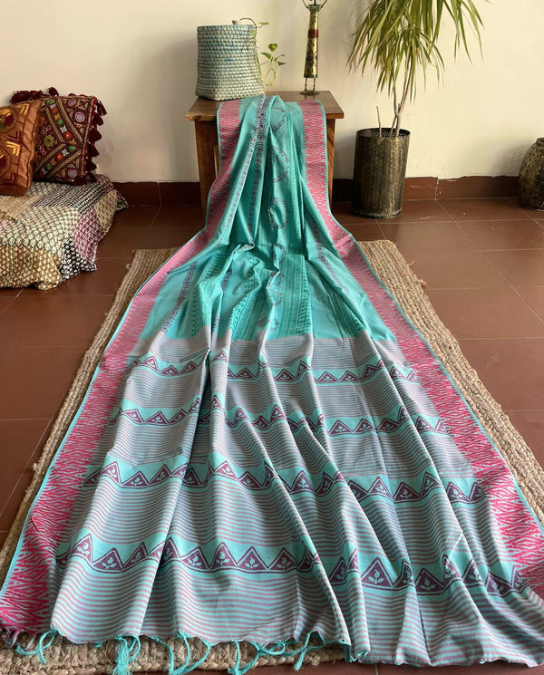 'KAIRABH' Hand block printed Begumpuri