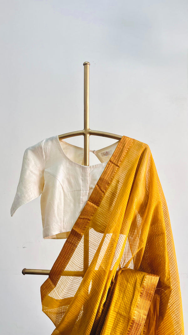 'PUSHPARAGAM' Handwoven Mangalagiri Cotton Saree