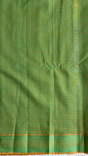 'NITYA SUMANGALI' Handwoven Mangalagiri Cotton Saree