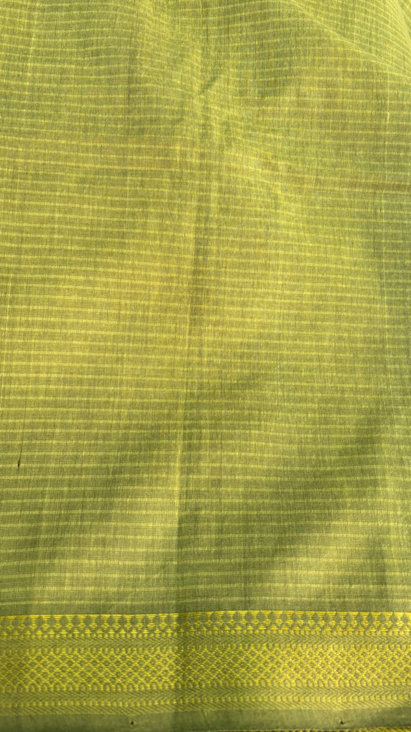 'VILASINI' Handwoven Mangalagiri Cotton Saree