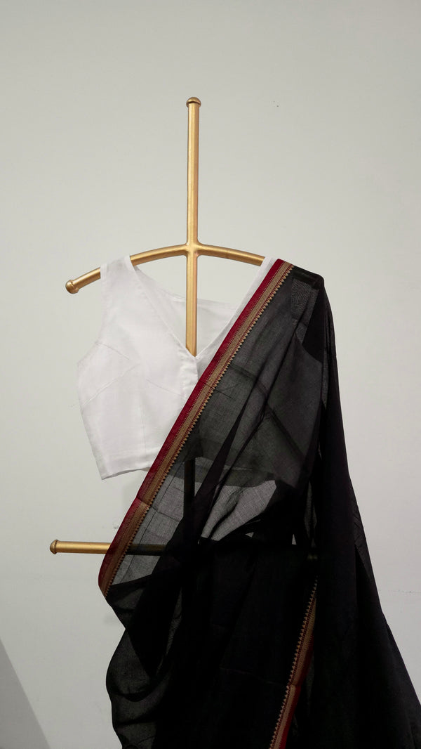 'CHARITHA' Handwoven Andhra Cotton Saree