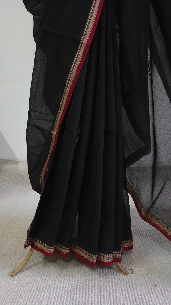 'CHARITHA' Handwoven Andhra Cotton Saree