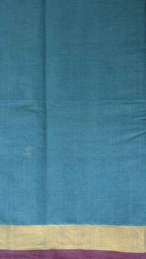 'PAVIKA:Cadet' Handwoven Venkatagiri Cotton Saree