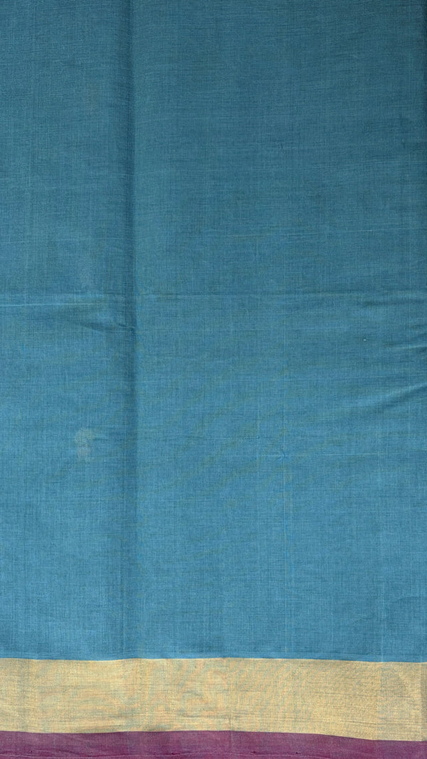 'PAVIKA:Cadet' Handwoven Venkatagiri Cotton Saree