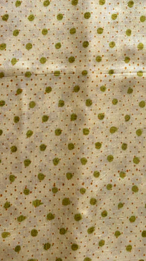Hoo Nodi | PARIJATA: Yellow Silk Saree