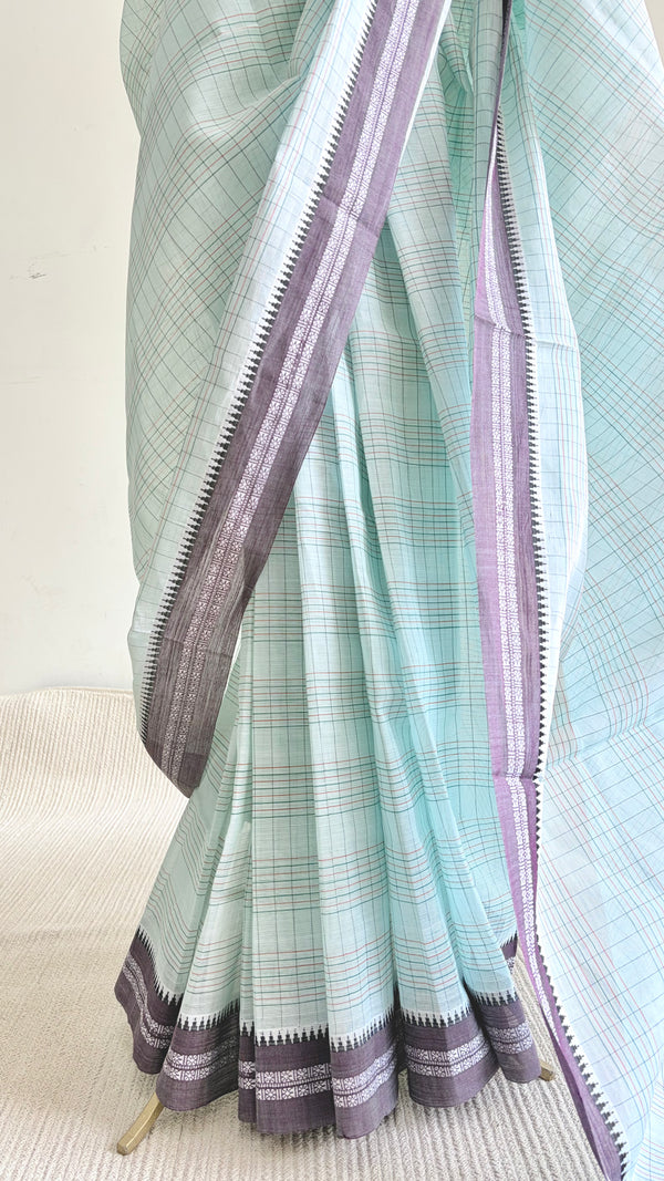 'PUSHKARA' Handwoven Narayanpet Cotton Saree