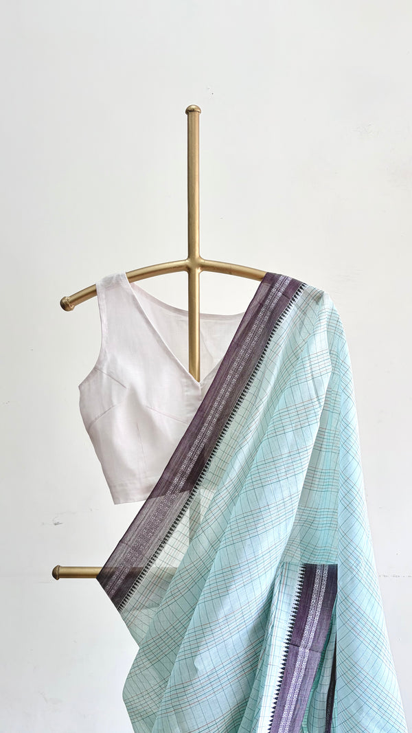 'PUSHKARA' Handwoven Narayanpet Cotton Saree