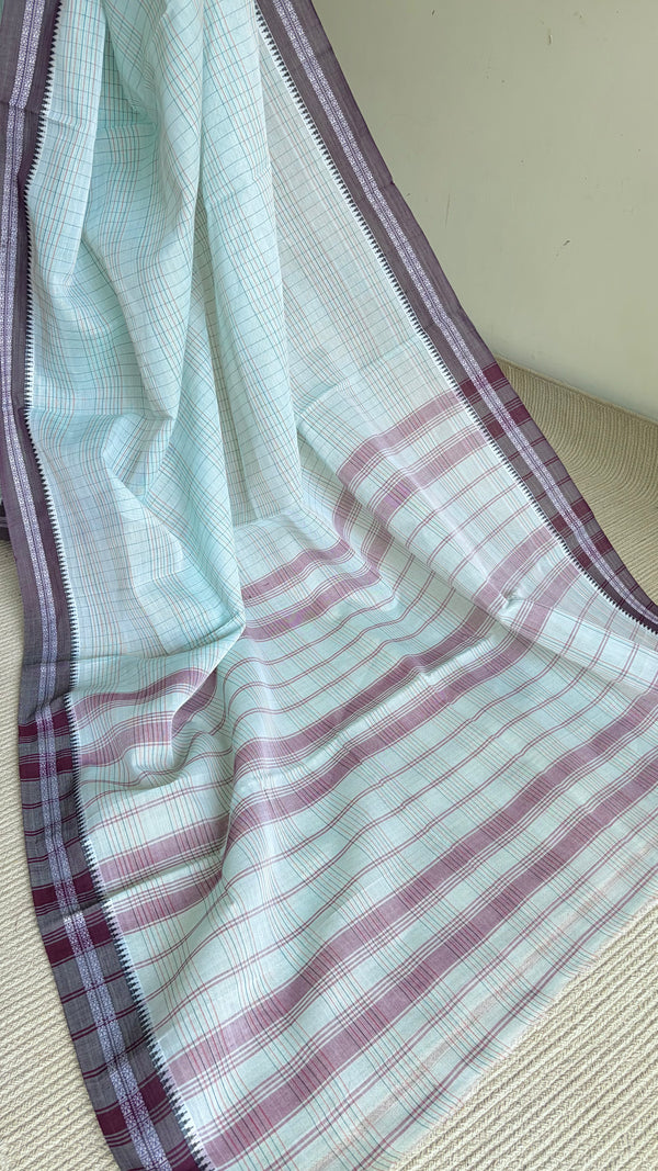 'PUSHKARA' Handwoven Narayanpet Cotton Saree