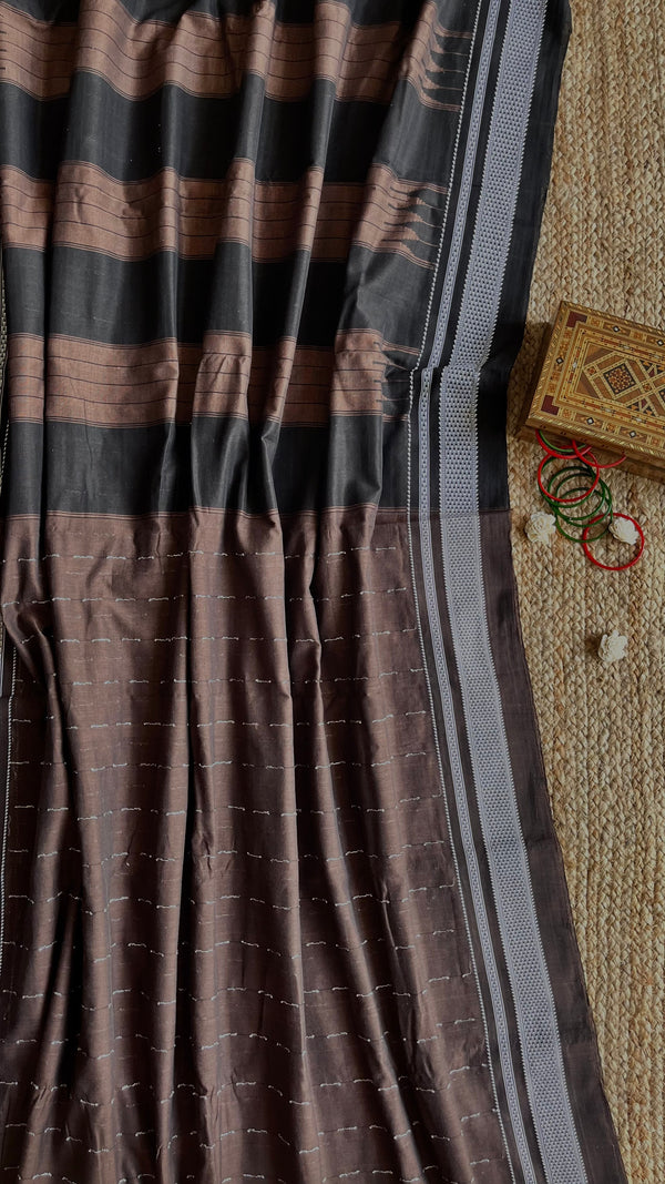 'RAMYA' Handwoven Cotton Ilkal Saree