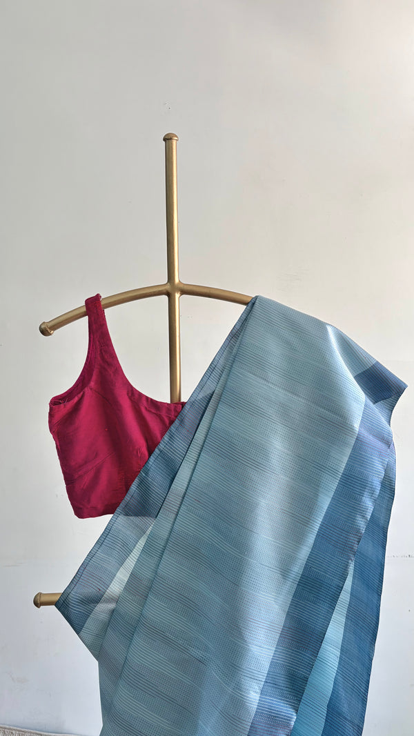 'HARYANKA' Handwoven Mulberry Silk Saree