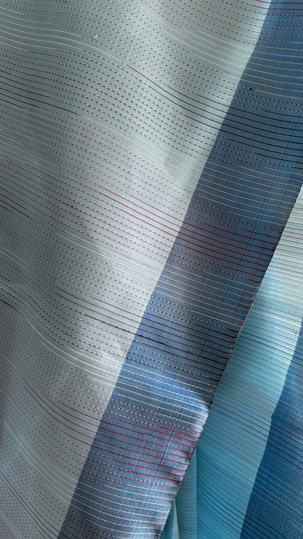 'HARYANKA' Handwoven Mulberry Silk Saree