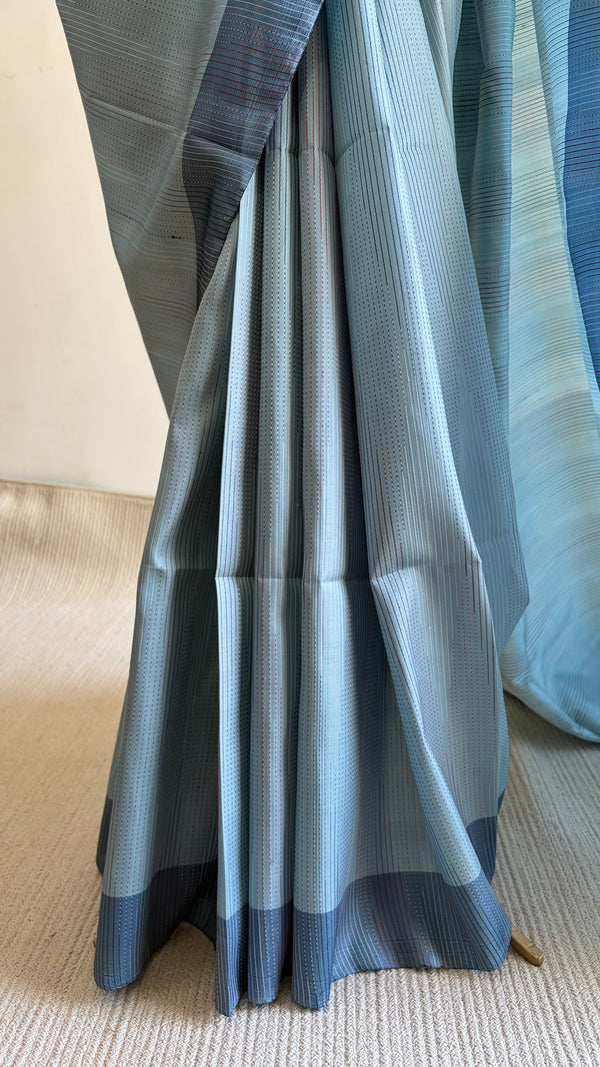 'HARYANKA' Handwoven Mulberry Silk Saree