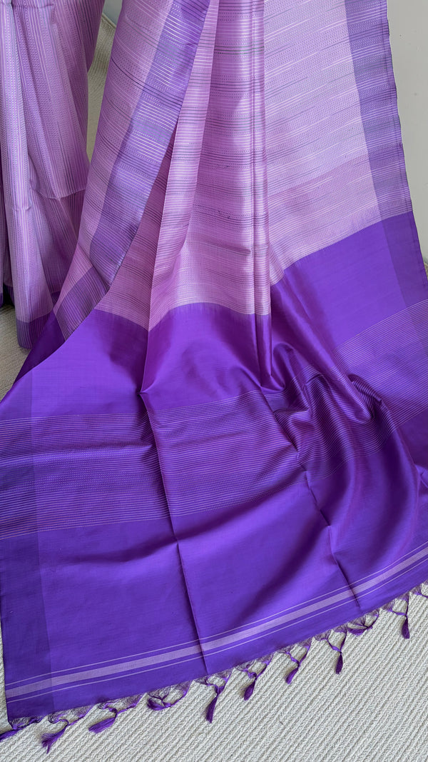 'GAUDA' Handwoven Mulberry Silk Saree