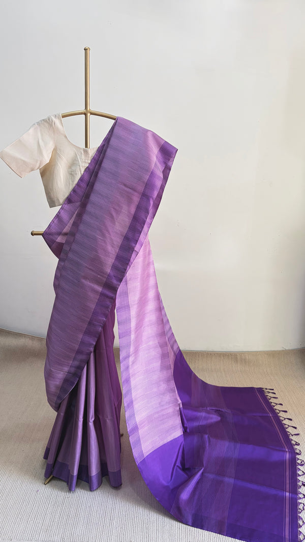 'GAUDA' Handwoven Mulberry Silk Saree