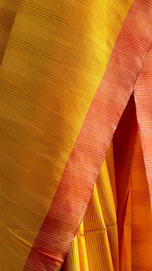 'NANDA' Handwoven Mulberry Silk Saree