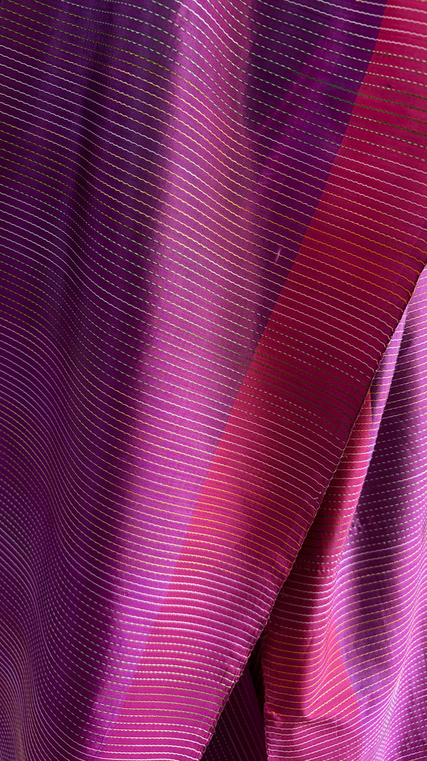 'CHANDRA' Handwoven Mulberry Silk Saree