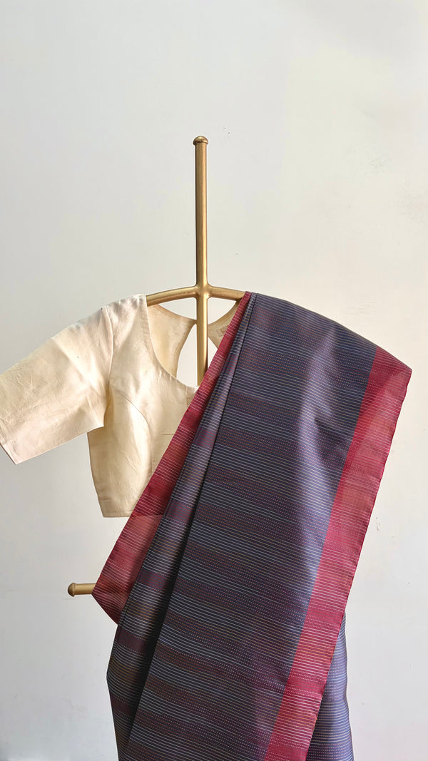 'PRADYOTA' Handwoven Mulberry Silk Saree