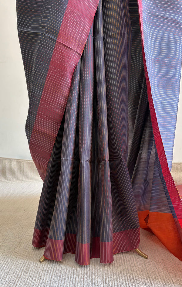 'PRADYOTA' Handwoven Mulberry Silk Saree