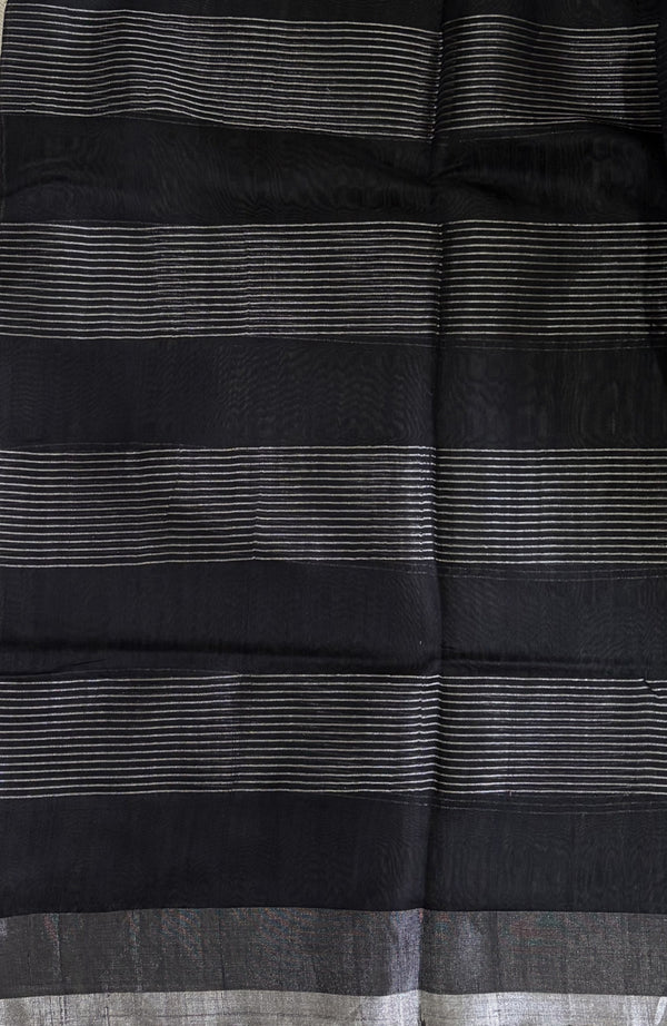 'VINDHYASRI' Handwoven Silk-Cotton Chanderi Saree