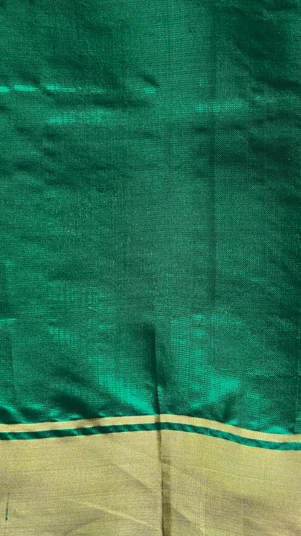 'CHANDRAGHANTA' Handwoven Mulberry Silk Chanderi Saree