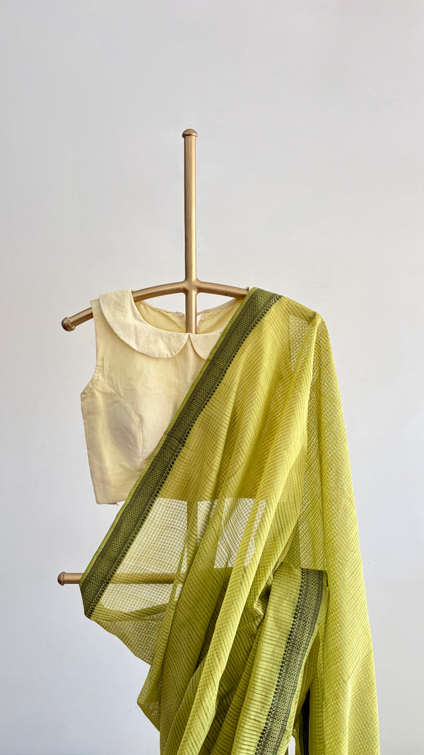 'KAMANIYA' Handwoven Mangalagiri Cotton Saree