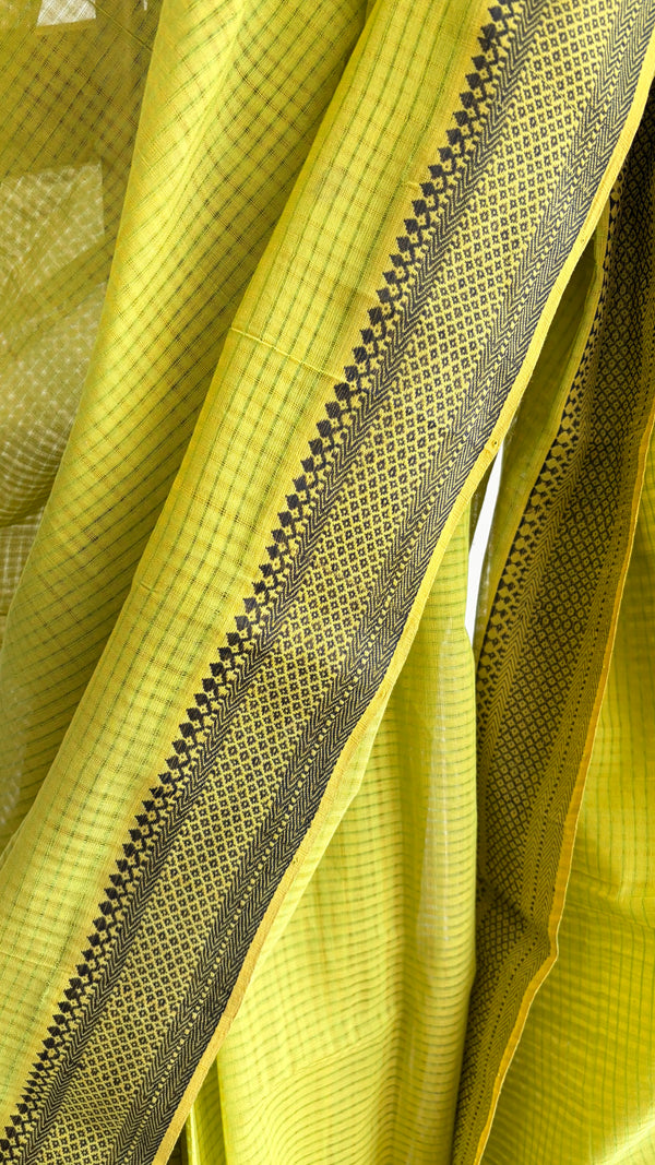 'SUMERU' Handwoven Mangalagiri Cotton Saree