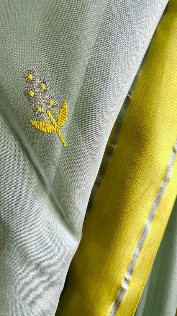 'JAYA' Handwoven Silk-Cotton Chanderi Saree
