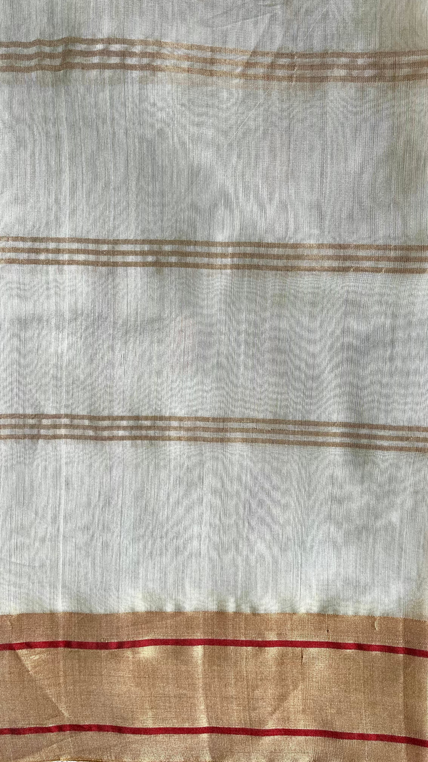 'KRIYA' Handwoven Silk-Cotton Chanderi Saree
