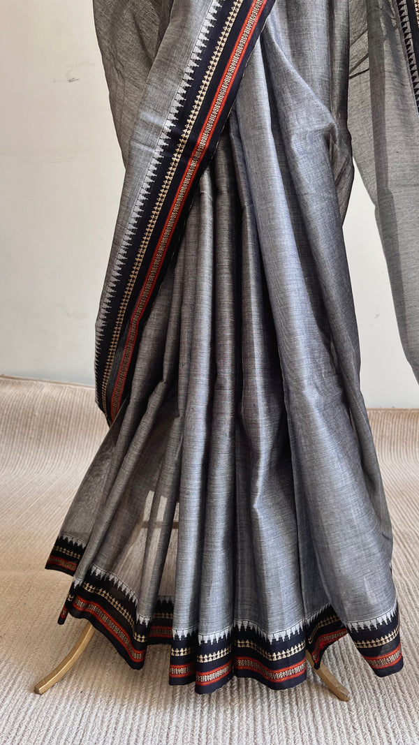 'JEEVANI' Handwoven Andhra Cotton Saree