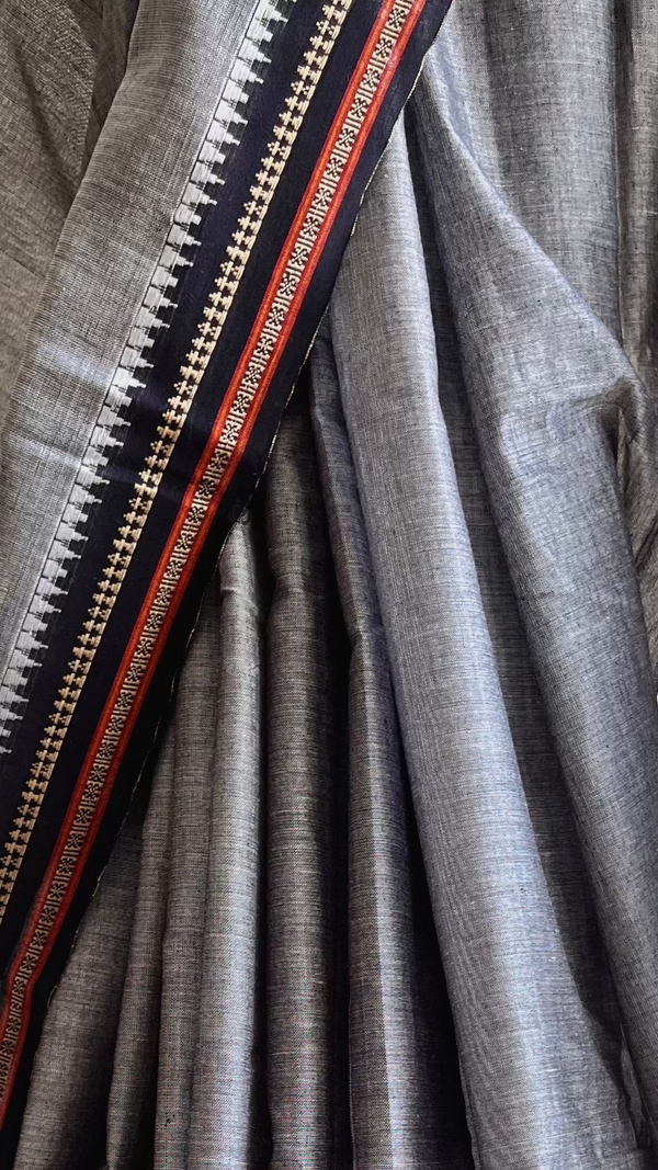 'JEEVANI' Handwoven Andhra Cotton Saree