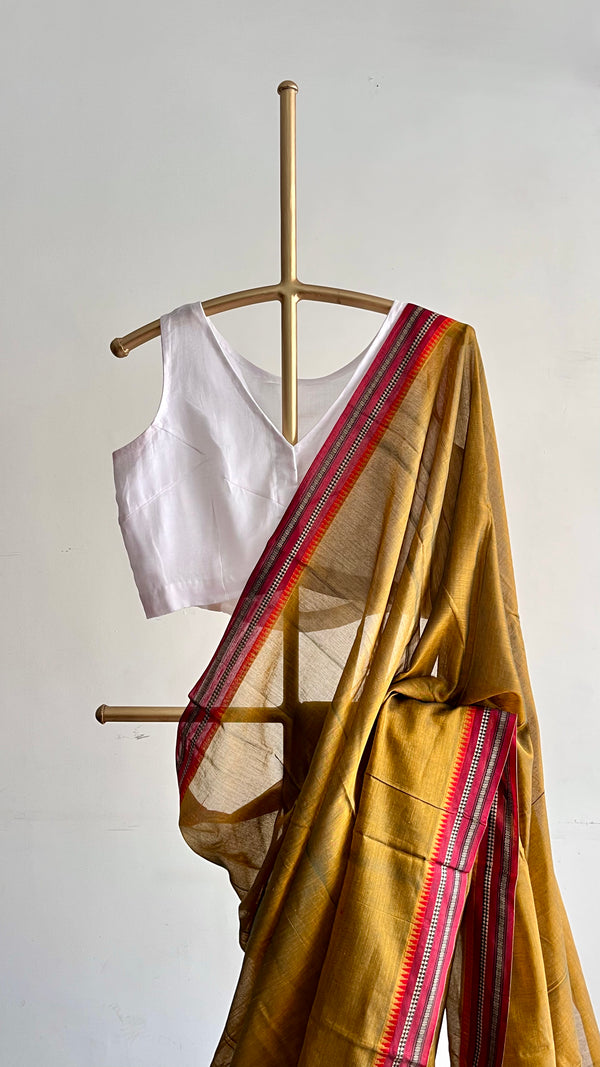 'SANNIDHI' Handwoven Andhra Cotton Saree