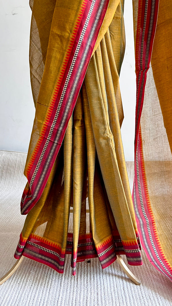 'SANNIDHI' Handwoven Andhra Cotton Saree