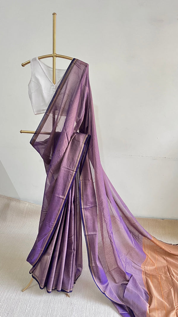 'RUTUJA' Handwoven Andhra Cotton Saree