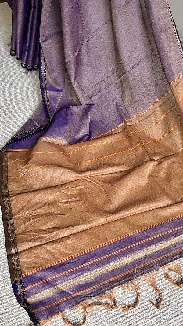 'RUTUJA' Handwoven Andhra Cotton Saree