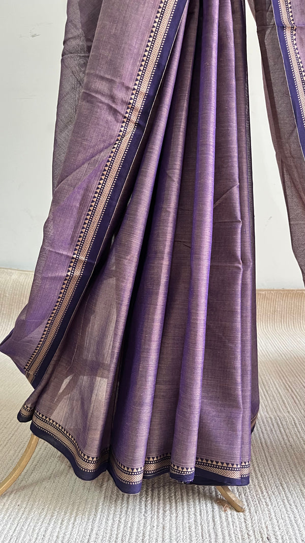 'RUTUJA' Handwoven Andhra Cotton Saree