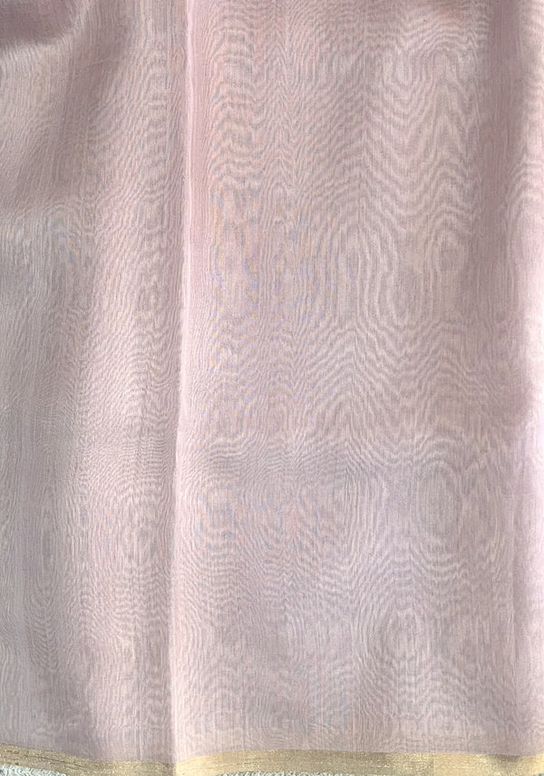 'KALAKRITI' Handwoven Silk-Cotton Chanderi Saree