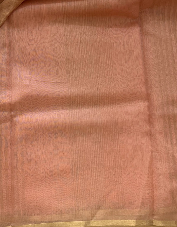 'VANAJYOTI' Handwoven Silk-Cotton Chanderi Saree