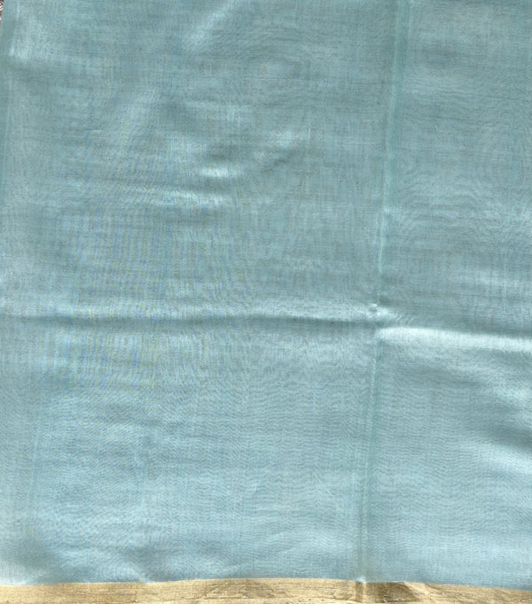 'SWARNAMUDRA' Handwoven Silk-Cotton Chanderi Saree