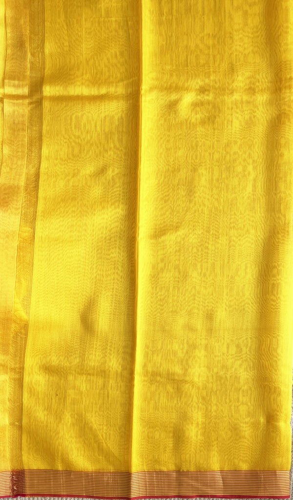 'JYOTIMAYA' Handwoven Silk-Cotton Chanderi Saree