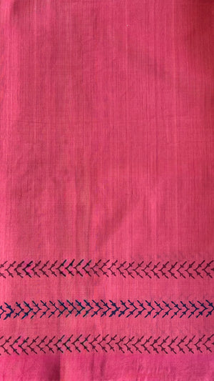'TULA : Pink' Mangalagiri Cotton Saree