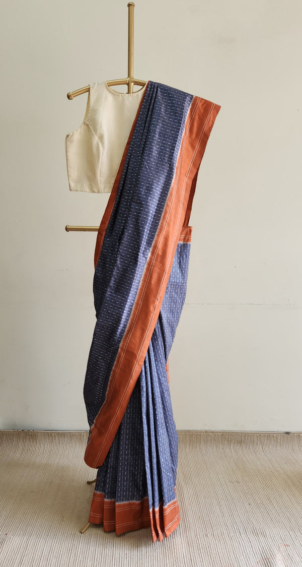'SRAVYA' Handwoven Pochampally Silk Saree