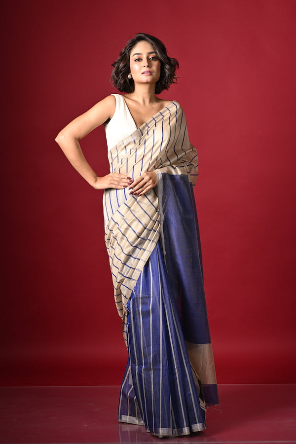 'SUHAAG' Handwoven Silk Cotton Maheshwari