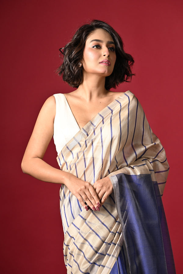 'SUHAAG' Handwoven Silk Cotton Maheshwari