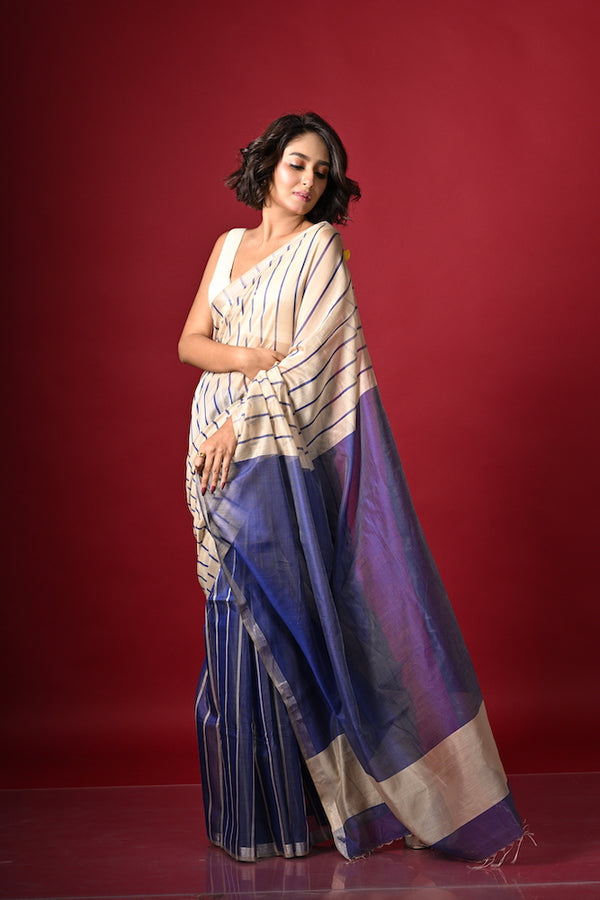 'SUHAAG' Handwoven Silk Cotton Maheshwari