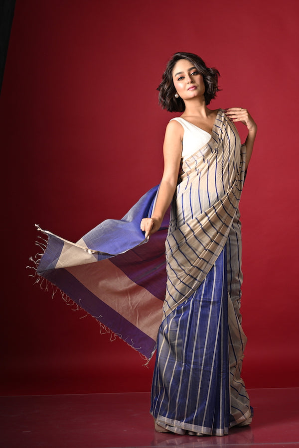 'SUHAAG' Handwoven Silk Cotton Maheshwari