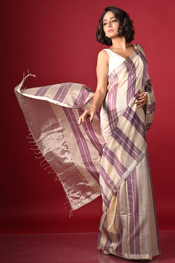 'AHIVAT' Handwoven Silk Cotton Maheshwari