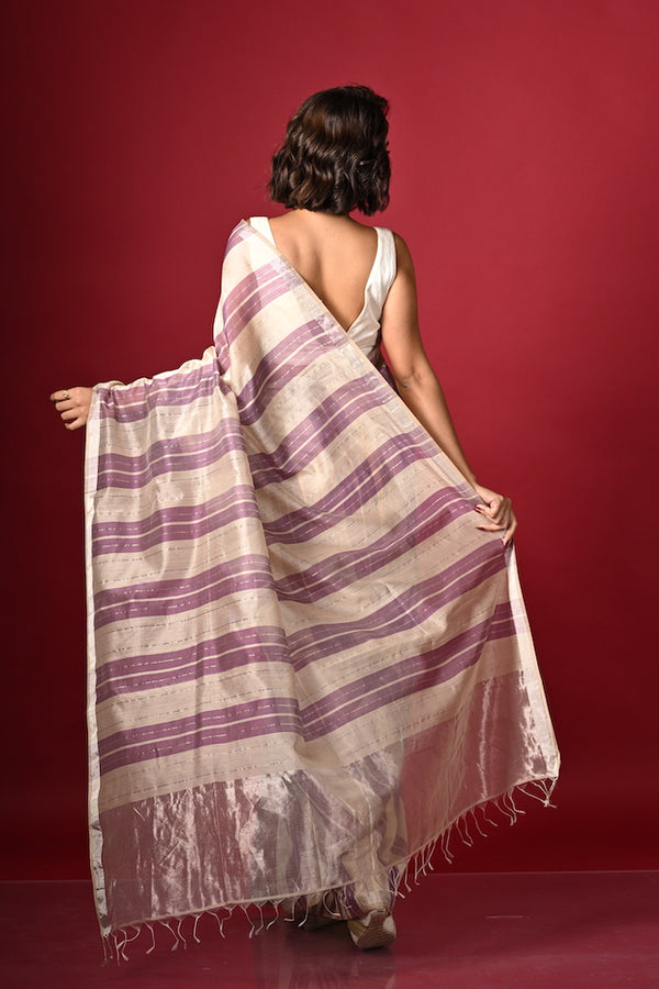 'AHIVAT' Handwoven Silk Cotton Maheshwari